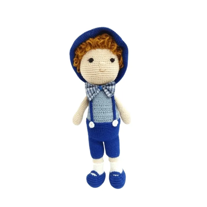 Happy Threads Handcrafted Amigurumi- Harry Boy Doll