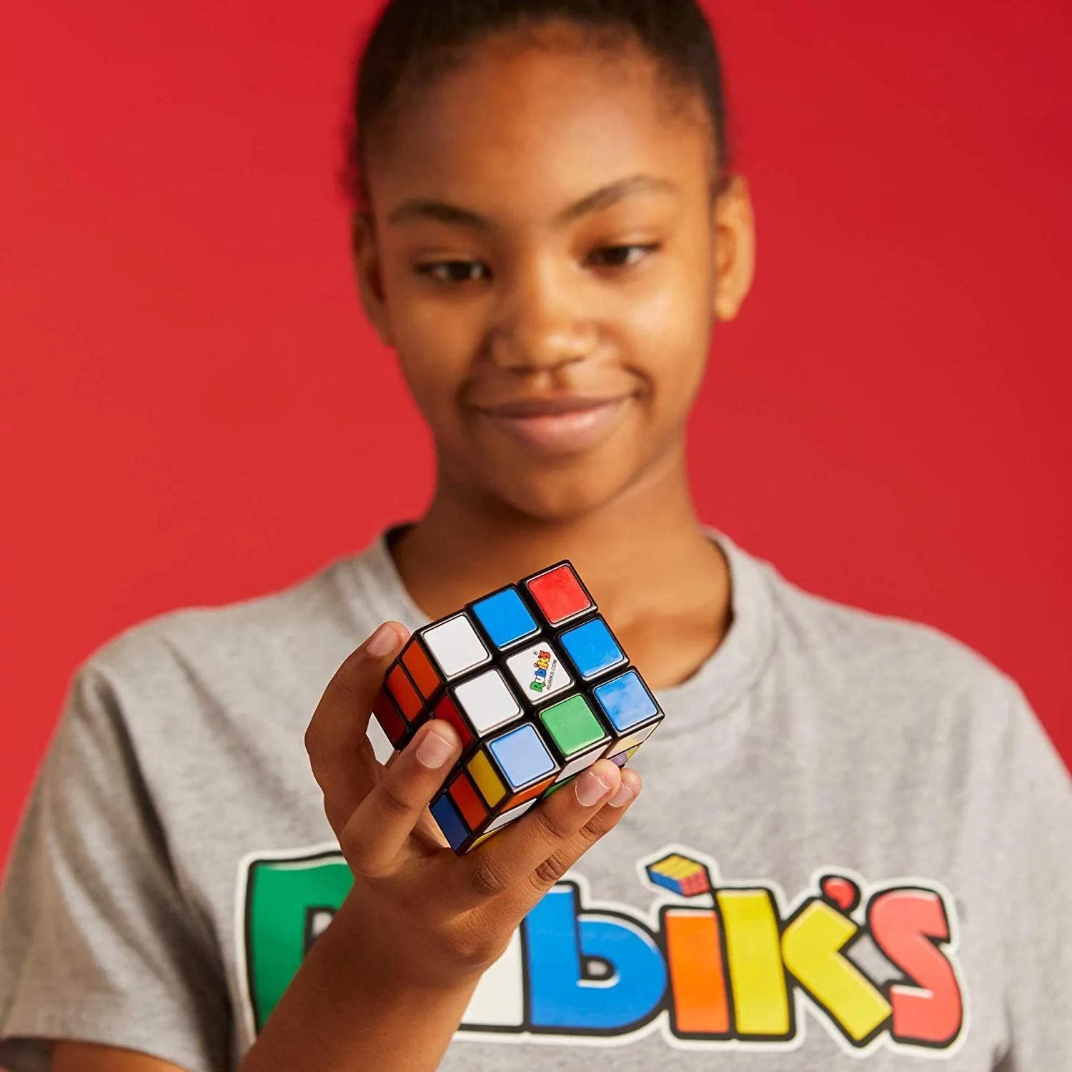 Hasbro Gaming Rubik's 3X3 Cube, Puzzle Game, Classic Colors