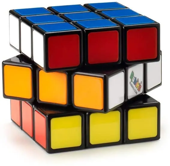 Hasbro Gaming Rubik's 3X3 Cube, Puzzle Game, Classic Colors