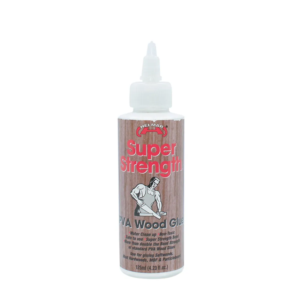 Helmar PVA Wood Glue - Super Strength 125ml