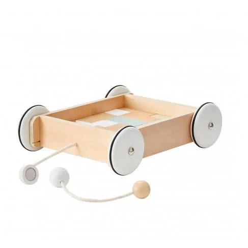 Kids Concept - Toy Wagon with blocks