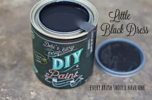 LITTLE BLACK DRESS DIY PAINT