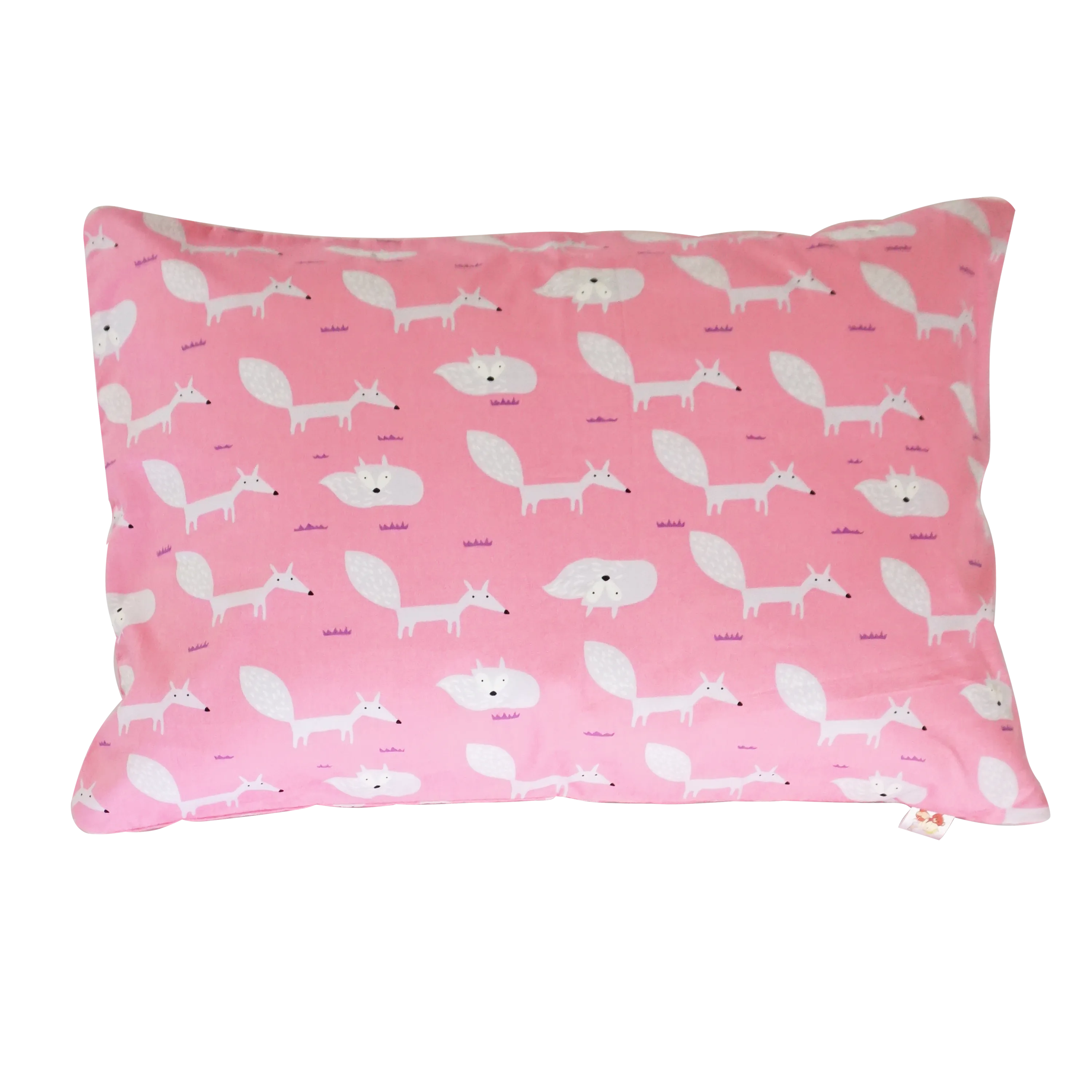 Little Fox in Pink -  Babycuddleph Toddlers kit (Pillow & Blanket)