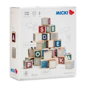 MICKI Alphabet Blocks