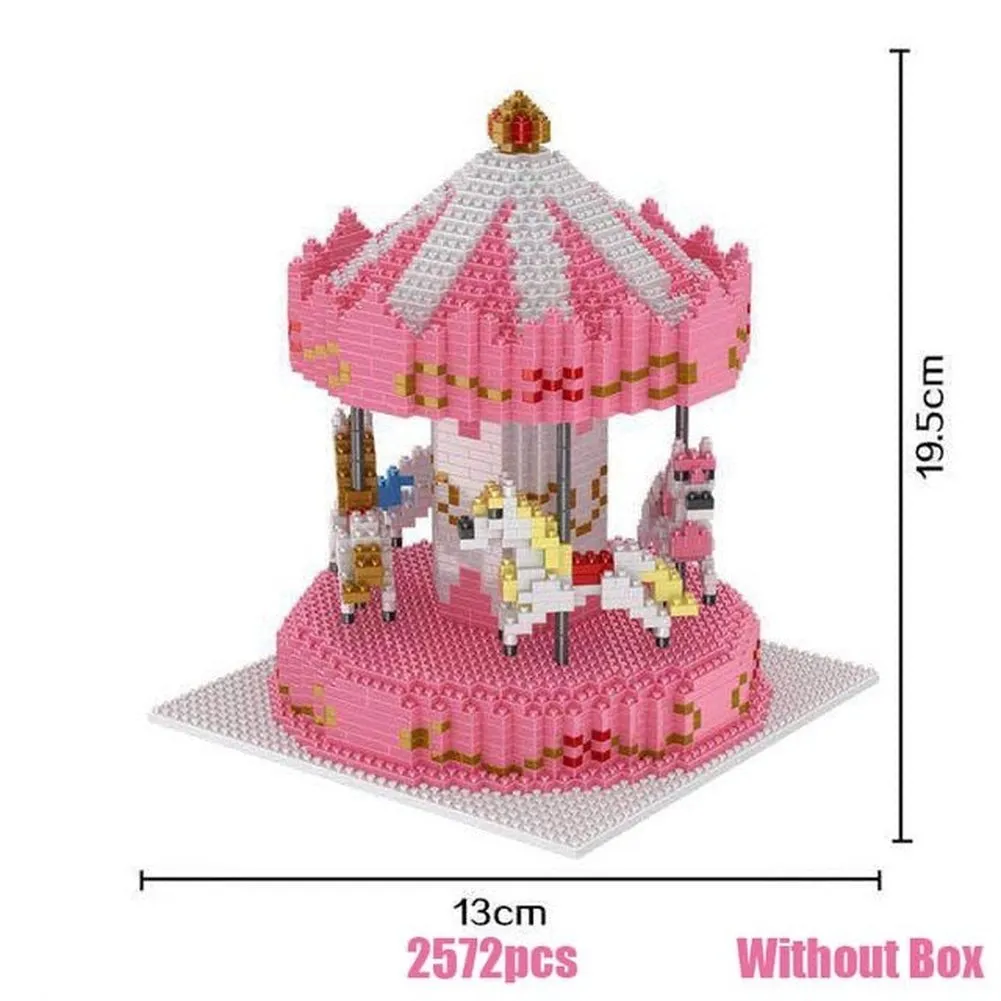 MOC NON  Classic Mini Building Blocks Cartoon Fighter Game Model Clip Doll City Room Aade Montessori Building Bricks