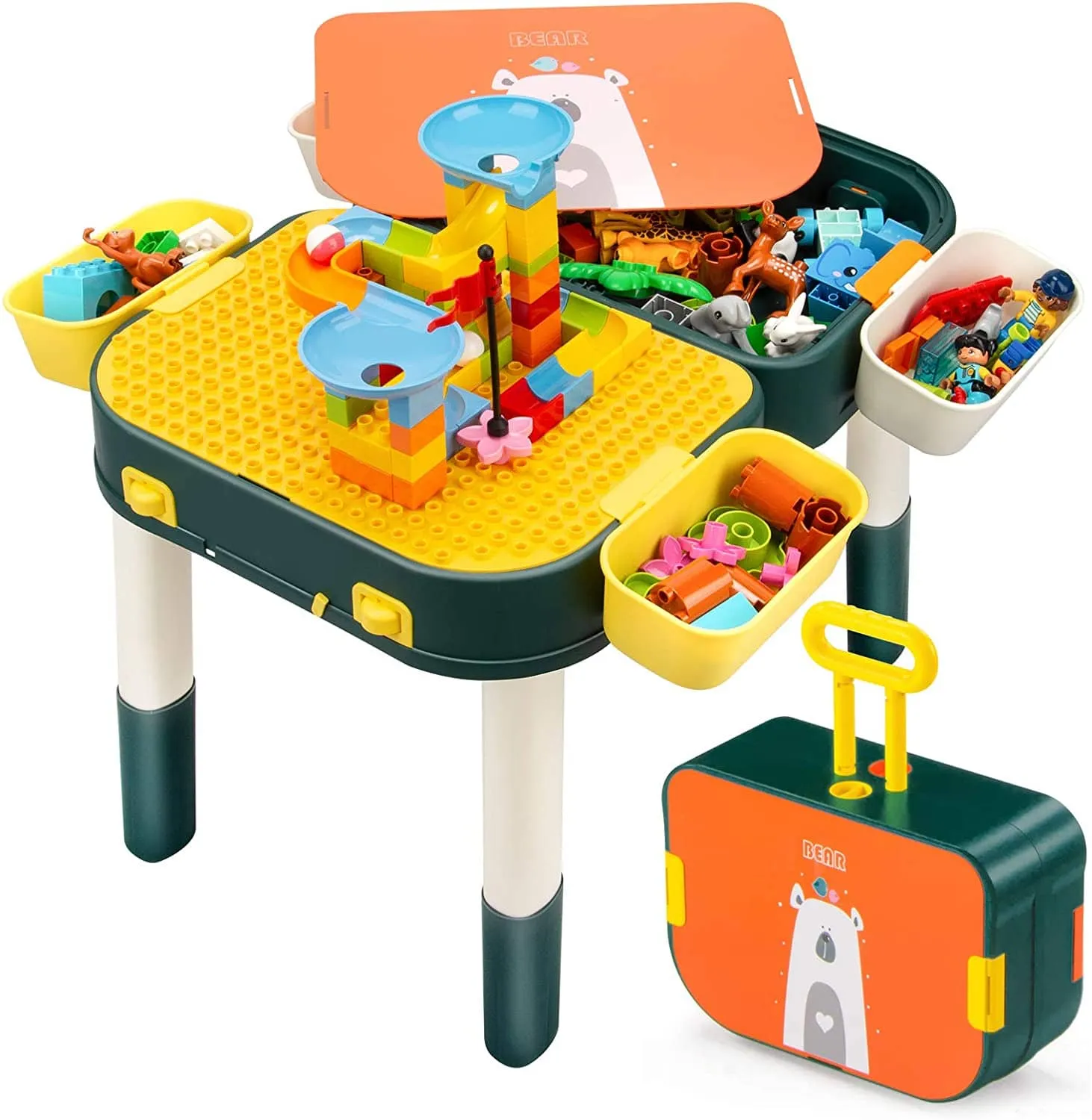 Multi Activity Table, Yellow