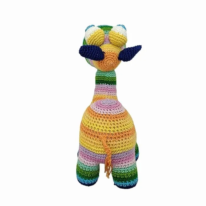 Multi Colour Camel Small - Handcrafted Amigurumi