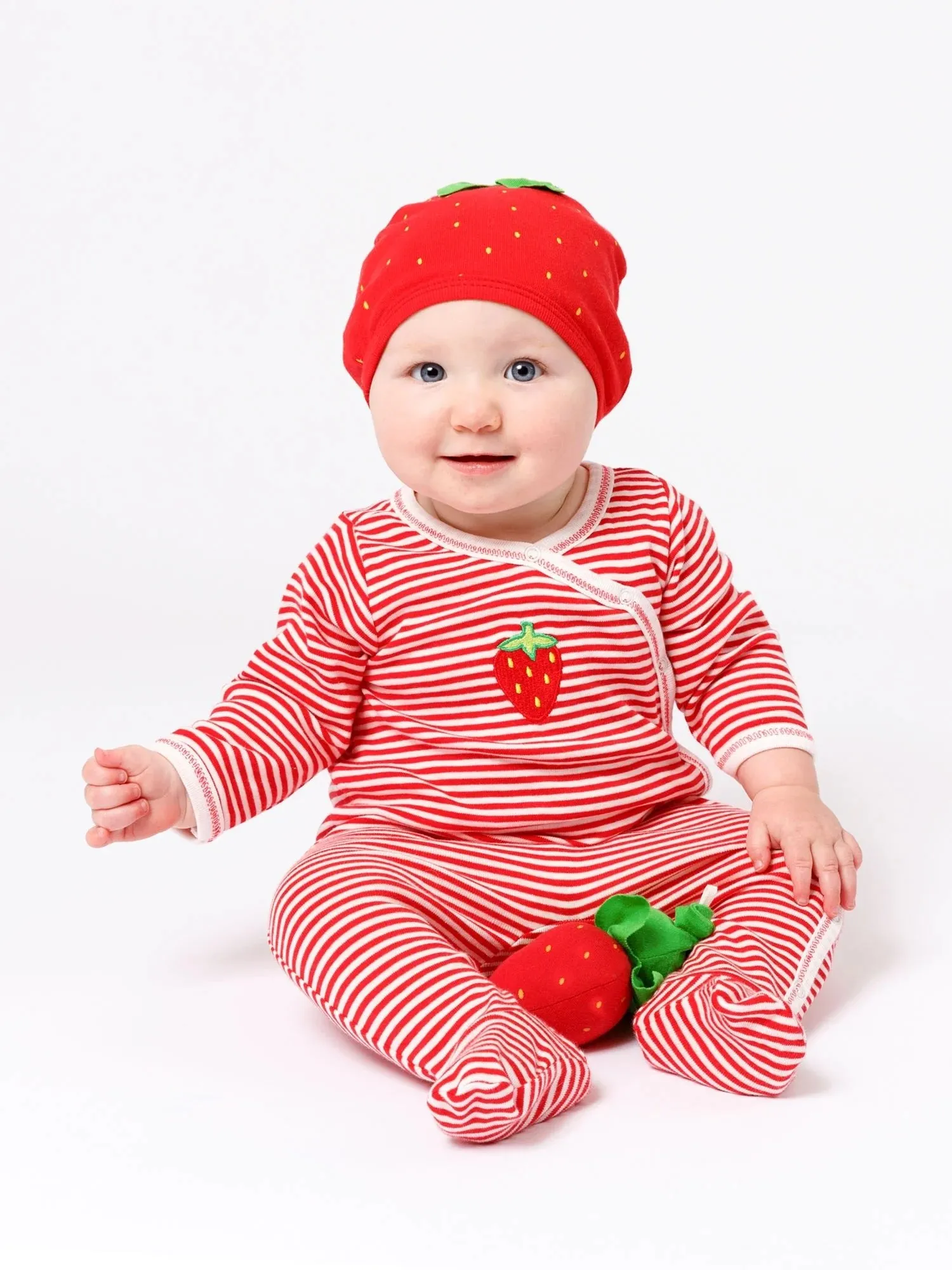 Organic Strawberry Baby Toy