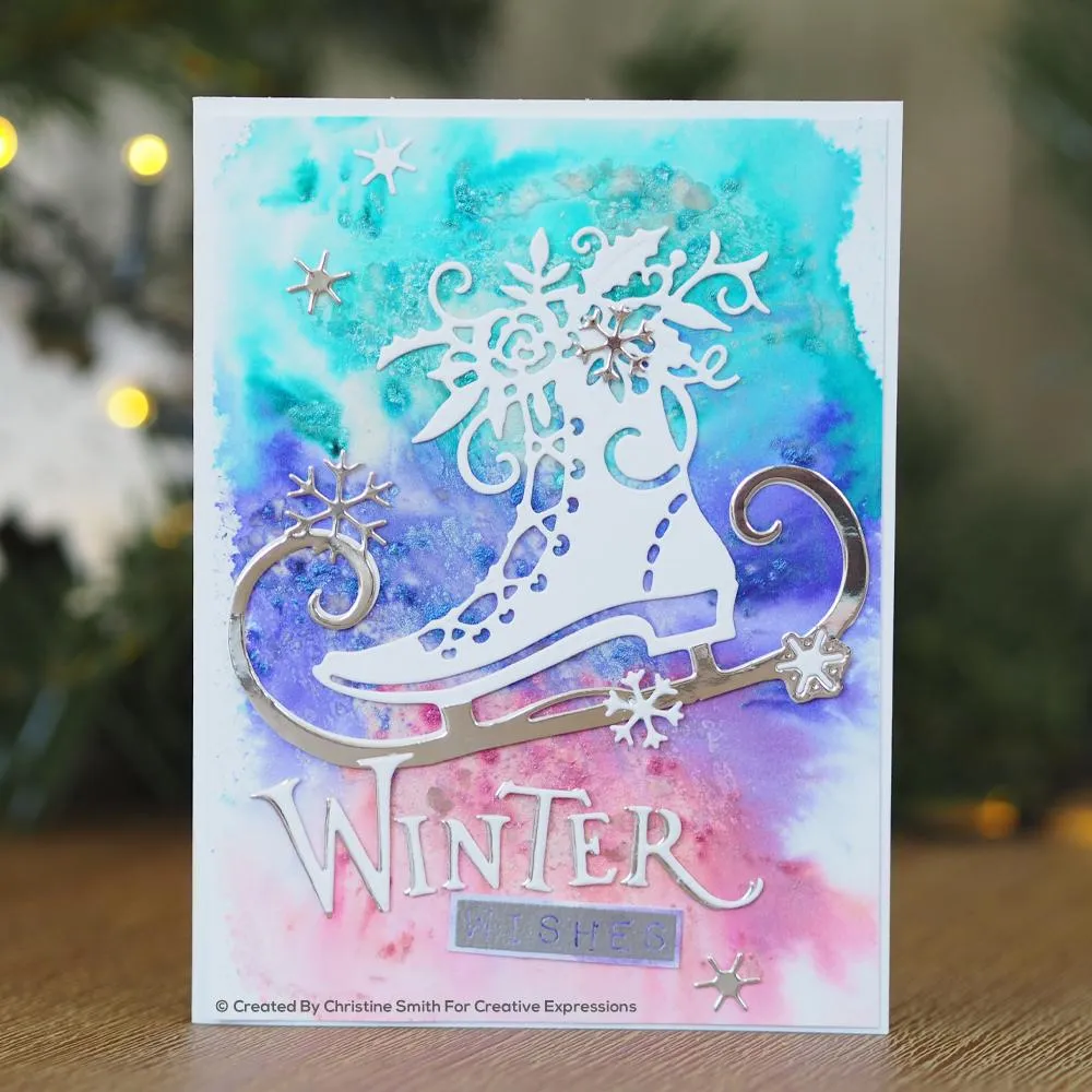 Paper Cuts Edger Winter Cheer Craft Die