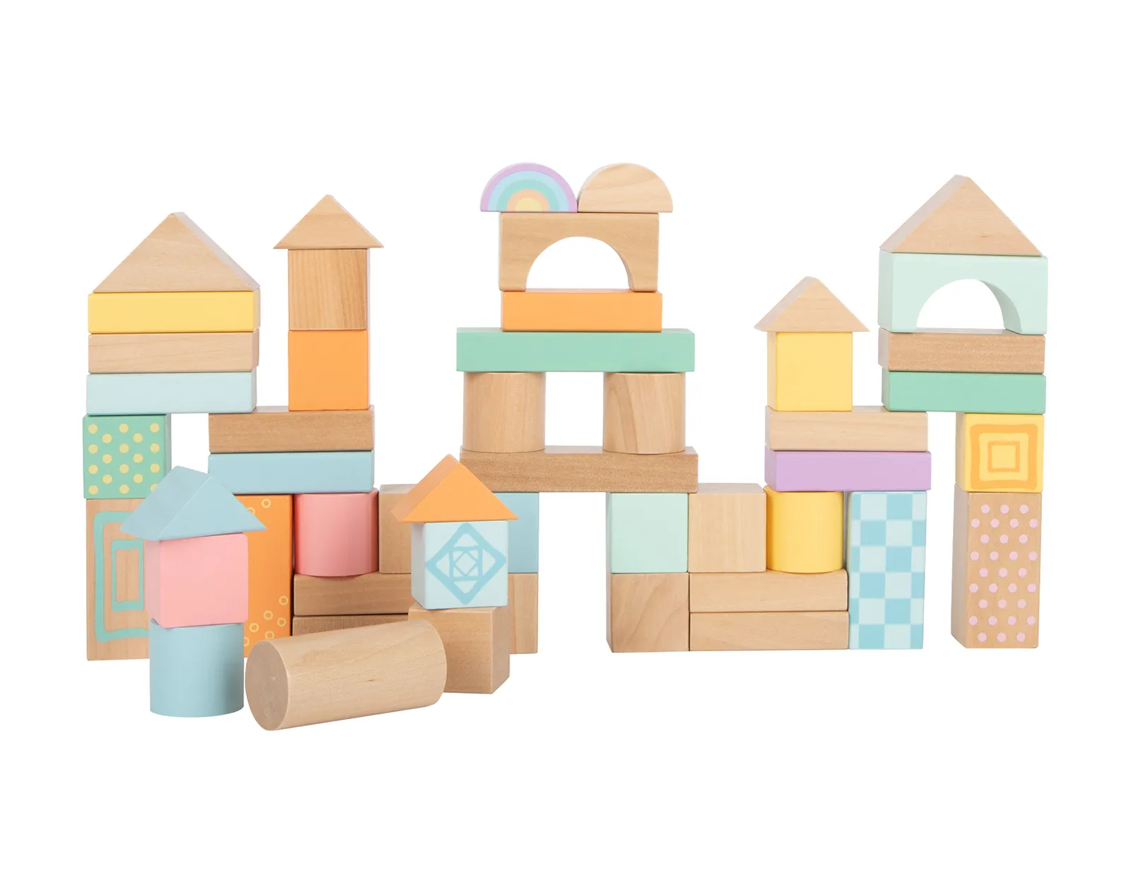 Pastel Building Blocks