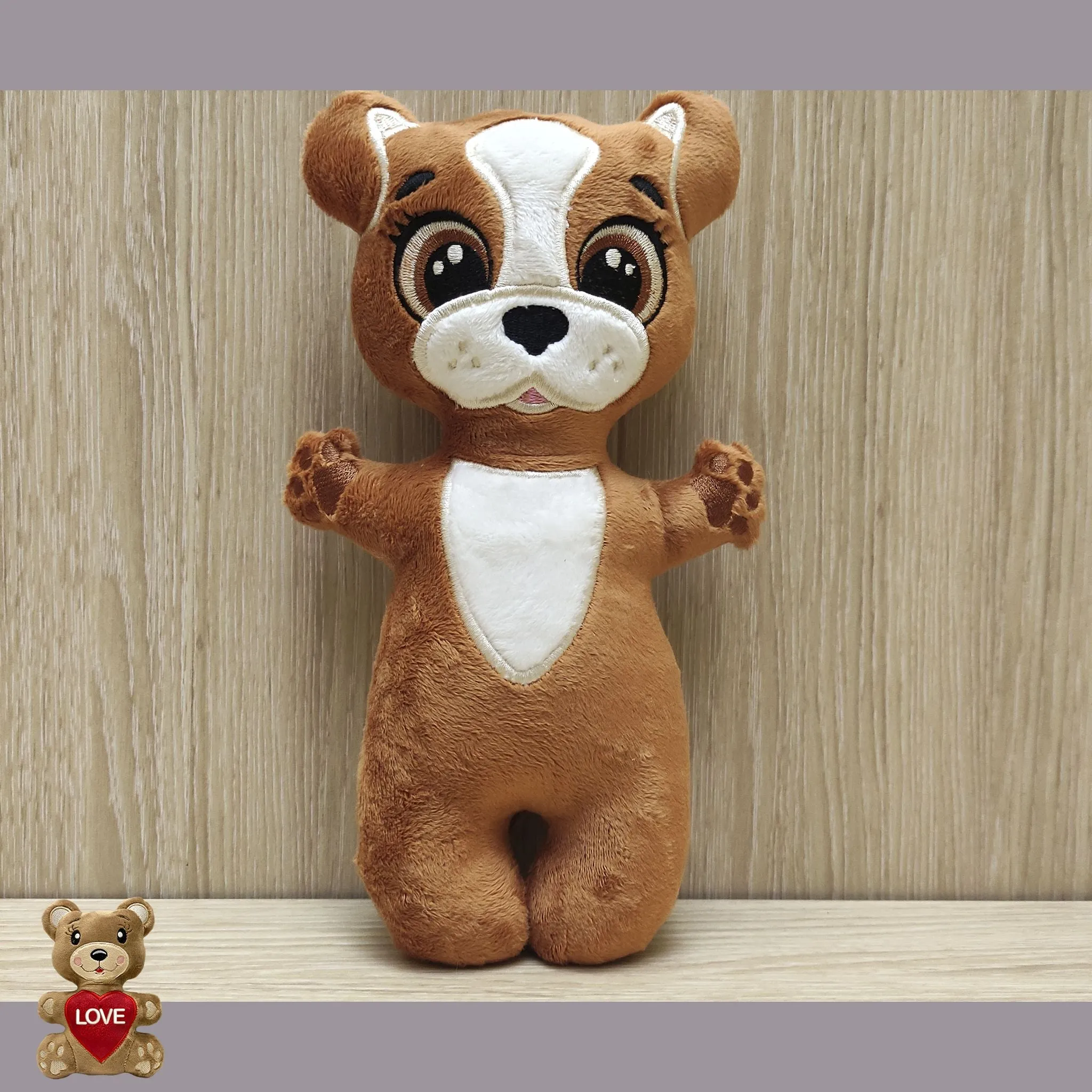 Personalised Cute Dog Stuffed toy ,Super cute personalised soft plush toy, Custom Gifts For Children