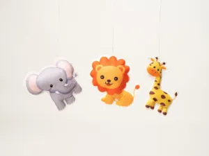 Rocking Potato Hanging Toy - Felt Animal