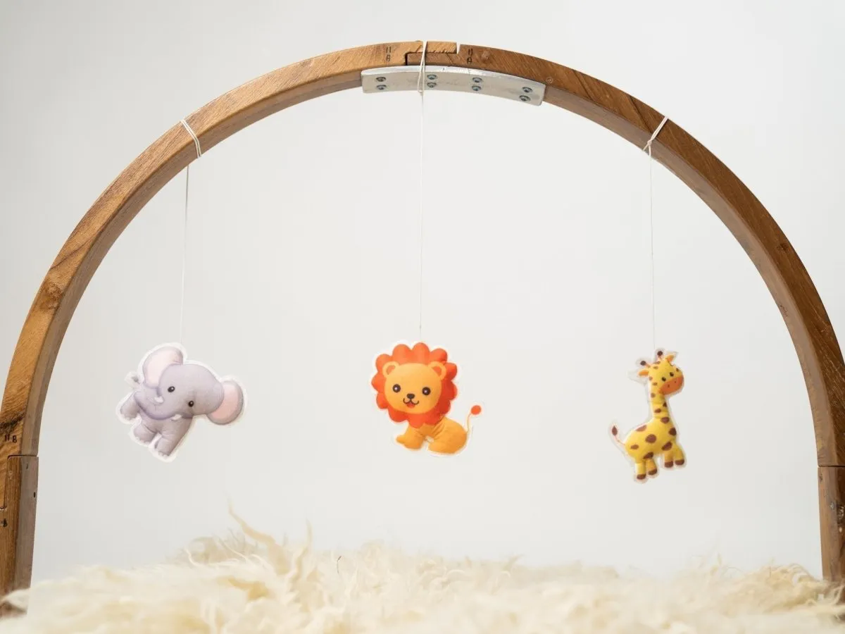 Rocking Potato Hanging Toy - Felt Animal