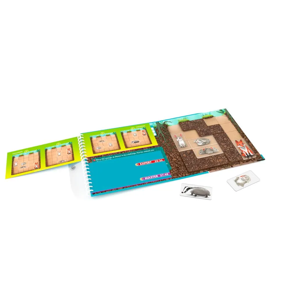 SmartGames Down The Rabbit Hole Magnetic Puzzle Game