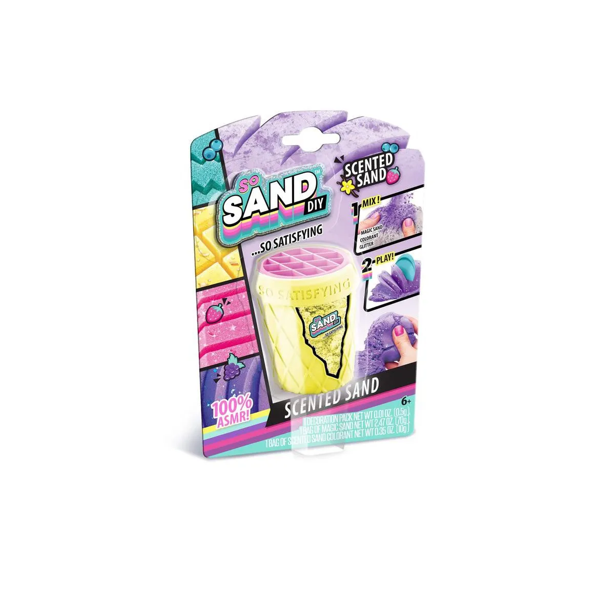 So Sand DIY Blister Single Pack Magic Sand (Tie-Dye Sand & Scented Sand)