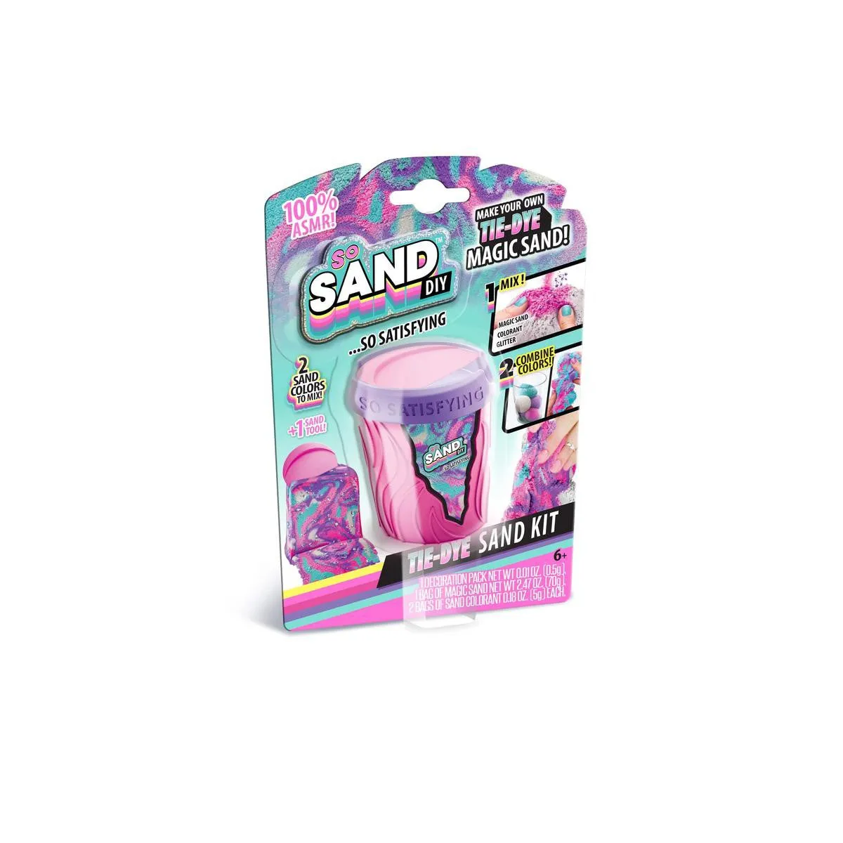 So Sand DIY Blister Single Pack Magic Sand (Tie-Dye Sand & Scented Sand)