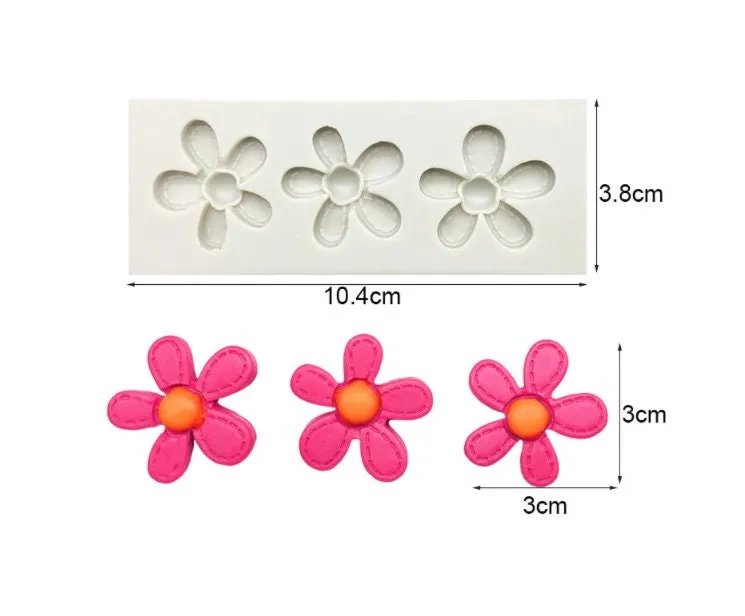 Sunflower Silicone Mold - Spring Flower Mould  - Chocolate Candy Fondant Cake Decoration Resin DIY  Soap Mold Polymer Clay DIY Crafting