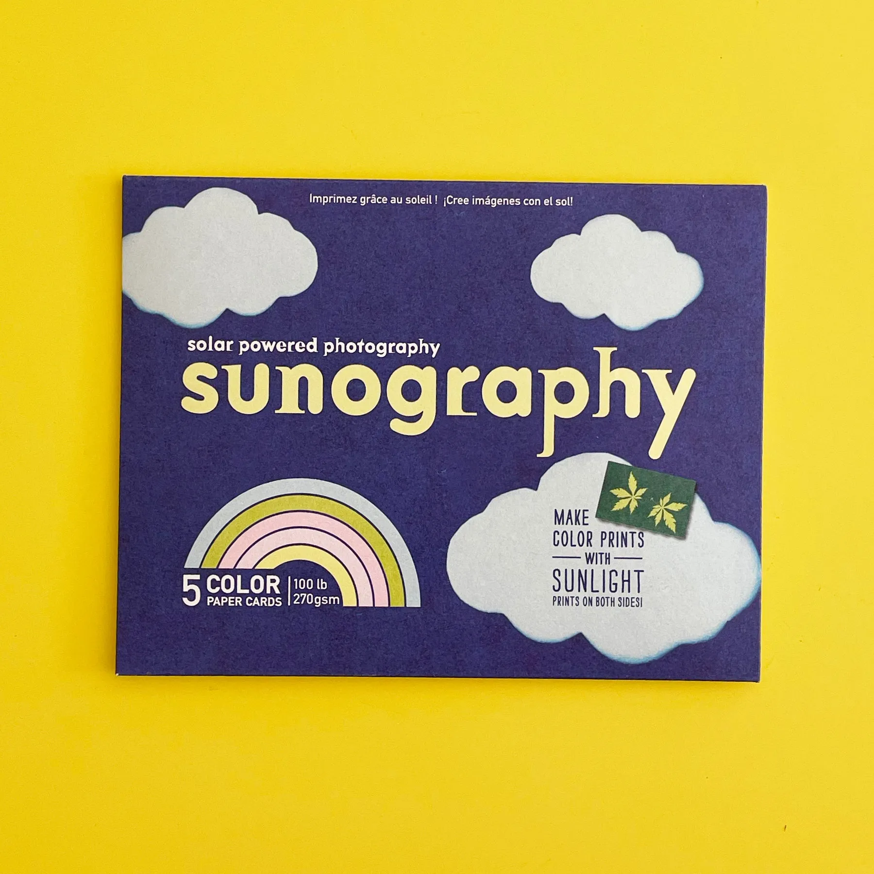 Sunography Paper Color Cards