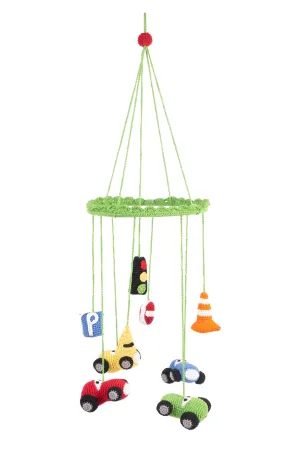 Traffic Mania Crochet Cot Mobiles