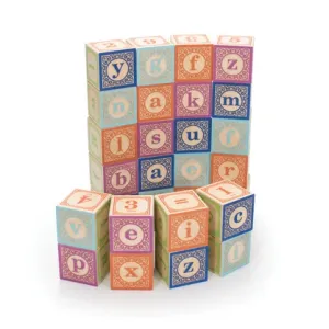 UNCLE GOOSE LOWERCASE ABC BLOCKS 28 PIECES