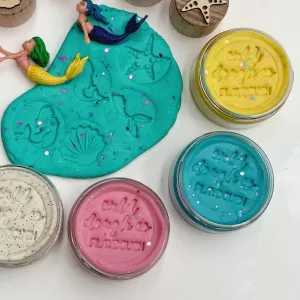 Wild Dough Glitter Putty Jars