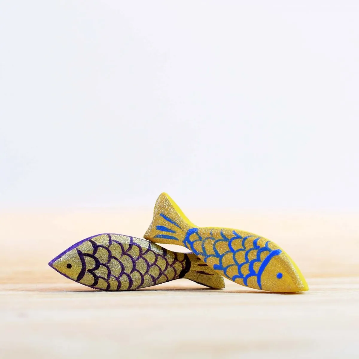 Wooden Yellow Trout