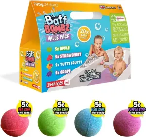 Zimpli Kids Baff Bombz - 20 Bath Bombz